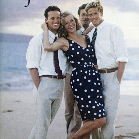 Vintage J. Crew Navy Dress - Picture 6 of 6